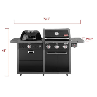 Coleman Revolution Dual Fuel Grill