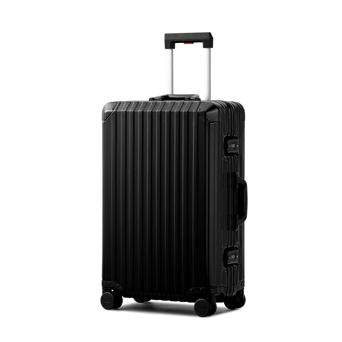 TREVA Aluminum Black Suitcase