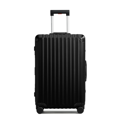 TREVA Aluminum Black Suitcase