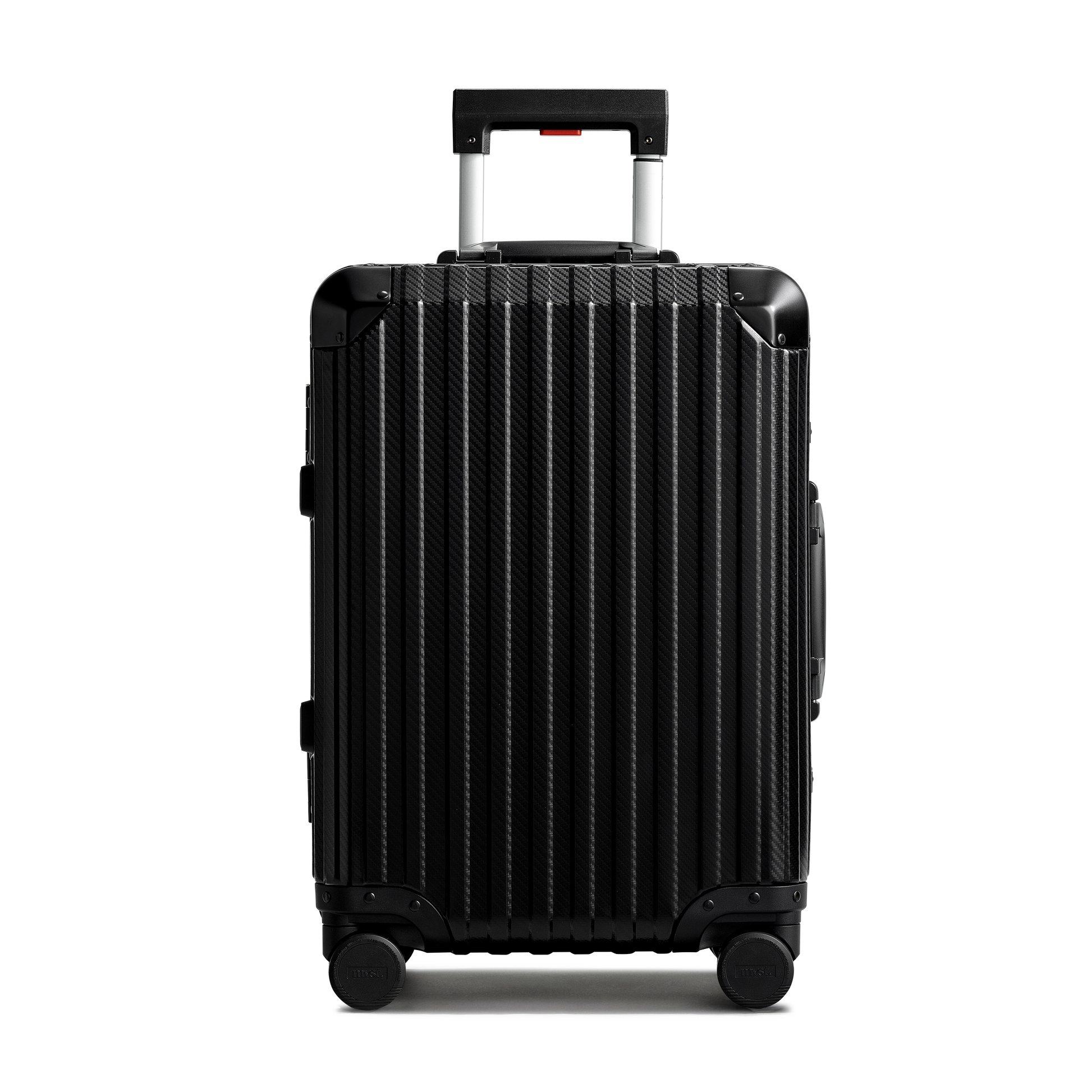 TREVA Aluminum Black Suitcase Carry-On