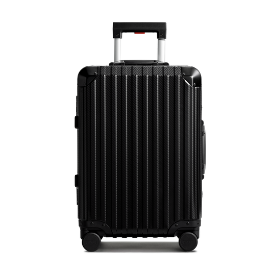 TREVA Aluminum Black Suitcase Carry-On