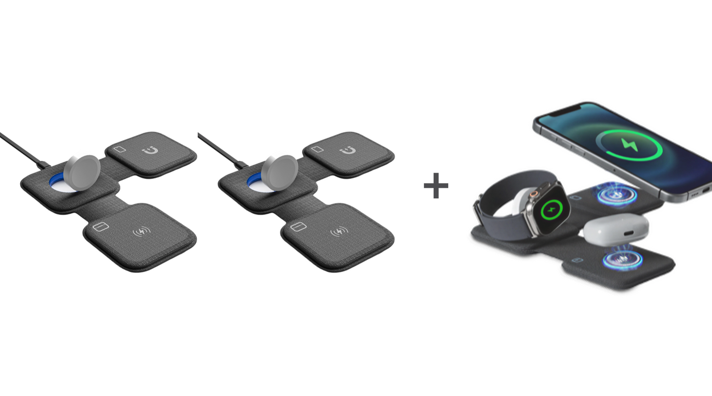 A-TECH FOLDING TRAVEL WIRELESS CHARGER CYBER MONDAY STEAL