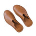 Mr. Grumpy Leather Slippers - Tan