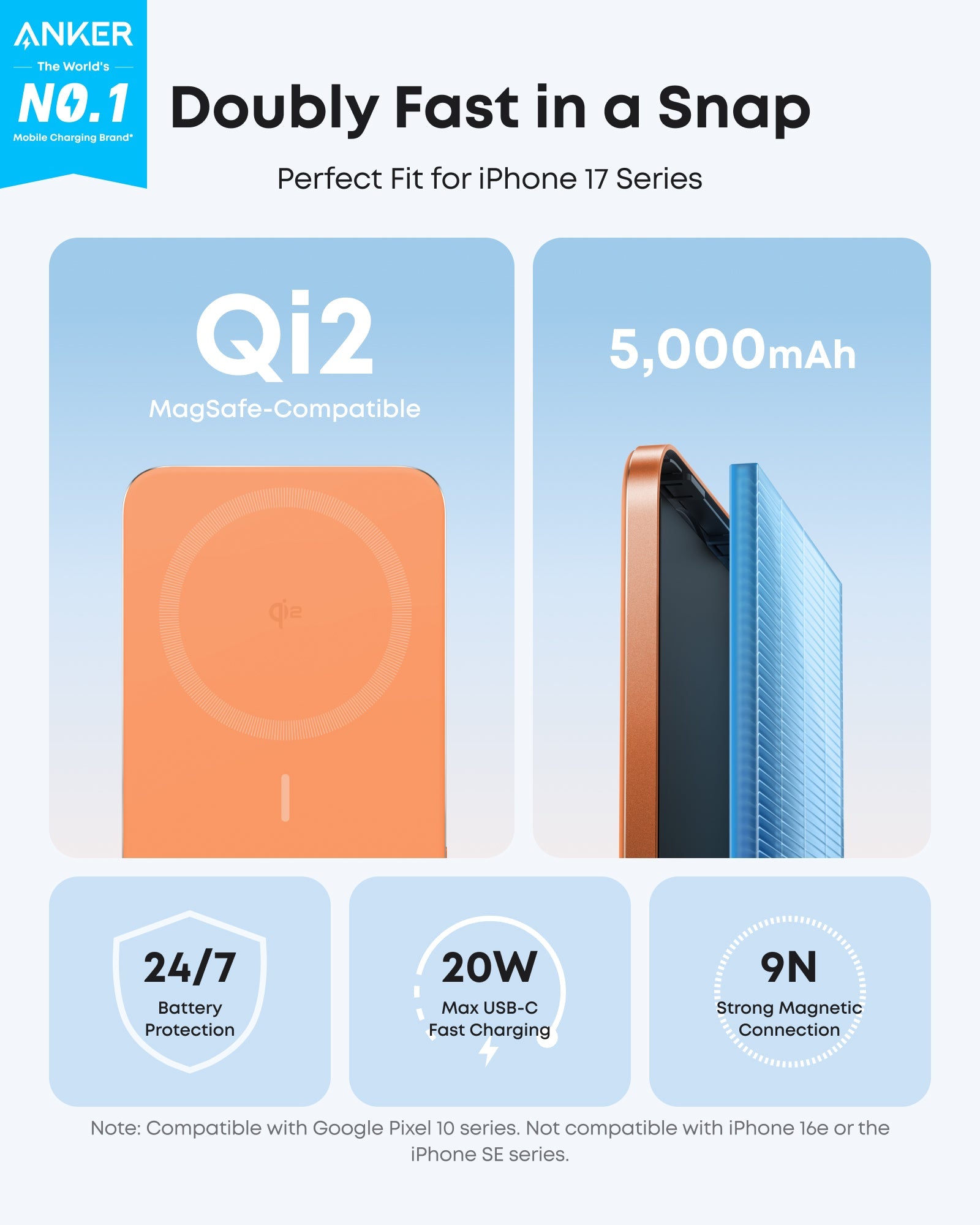 Anker Nano MagSafe Power Bank