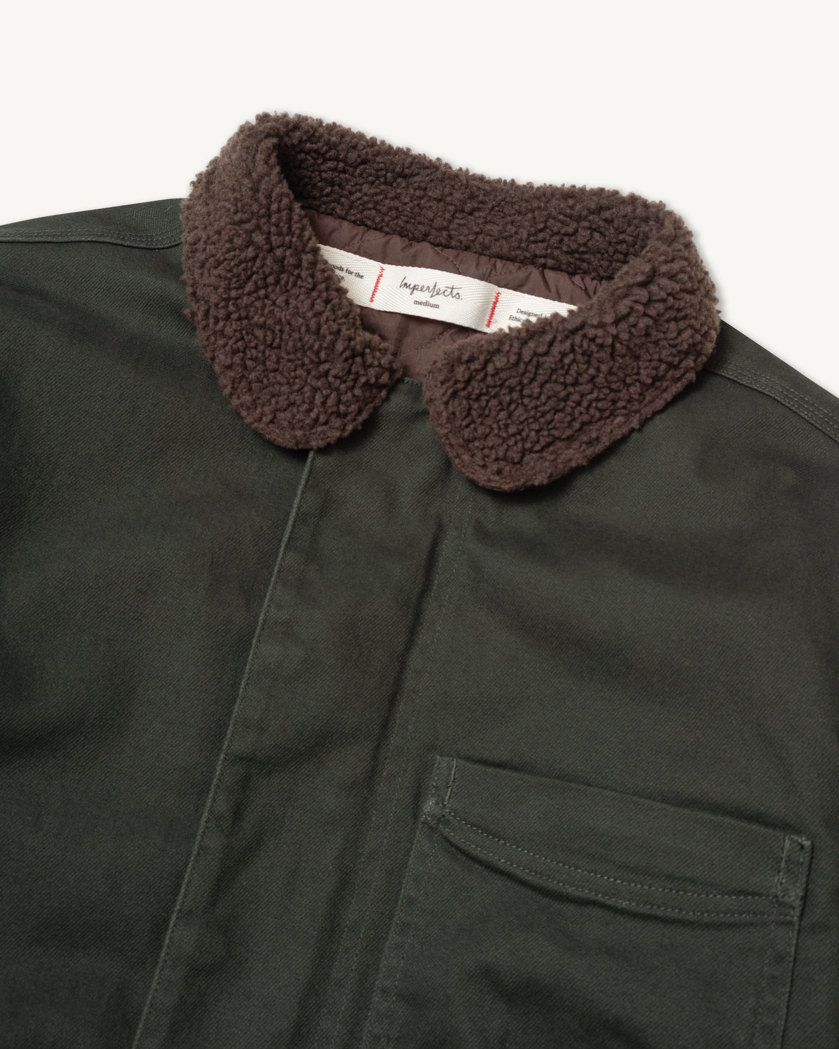 A1 Jacket in Steel Twill & Quilted Nylon