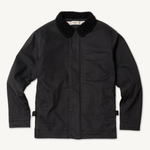 A1 Jacket in Steel Twill & Quilted Nylon - Obsidian