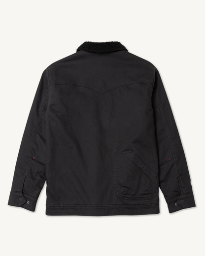 A1 Jacket in Steel Twill & Quilted Nylon