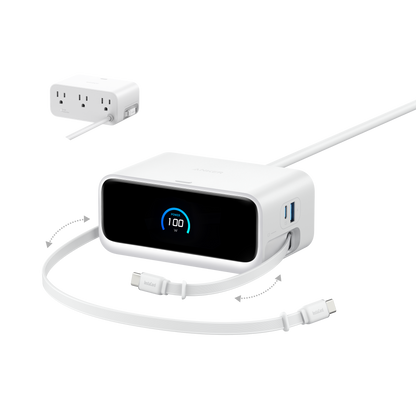 Anker Nano 7-in-1 Charging Station Aurora White
