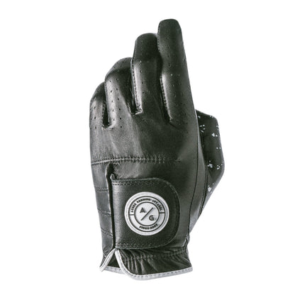 Asher Golf Jet Black Golf Glove