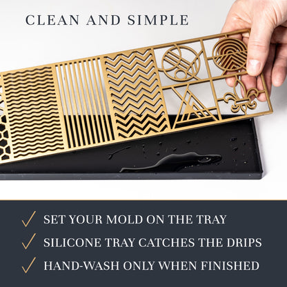 Ash Harbor Patterns Ice Maker Tray