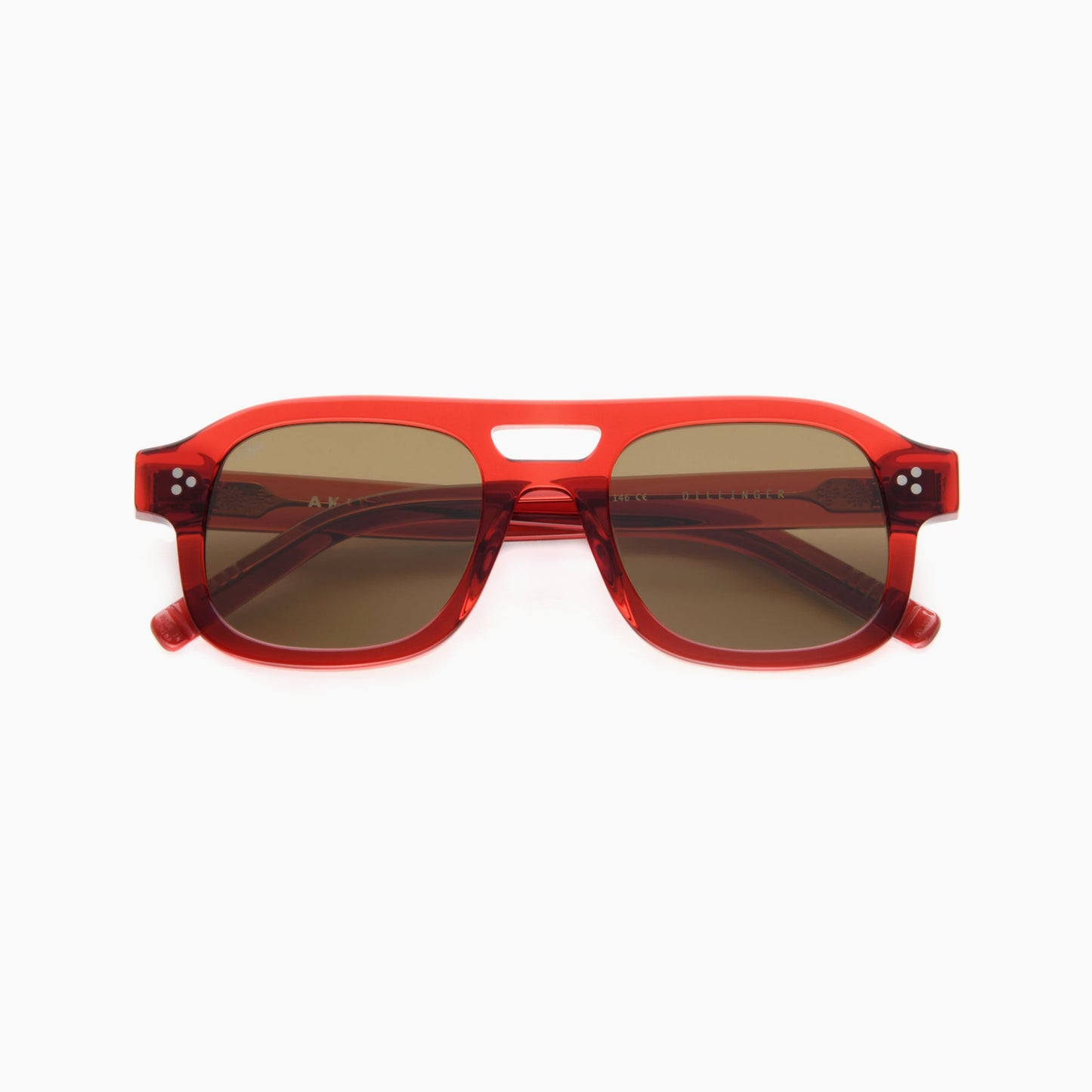 Akila Dillinger Sunglasses Red Brown