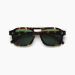 Akila Dillinger Sunglasses - Camo Tortoise / Dk Green