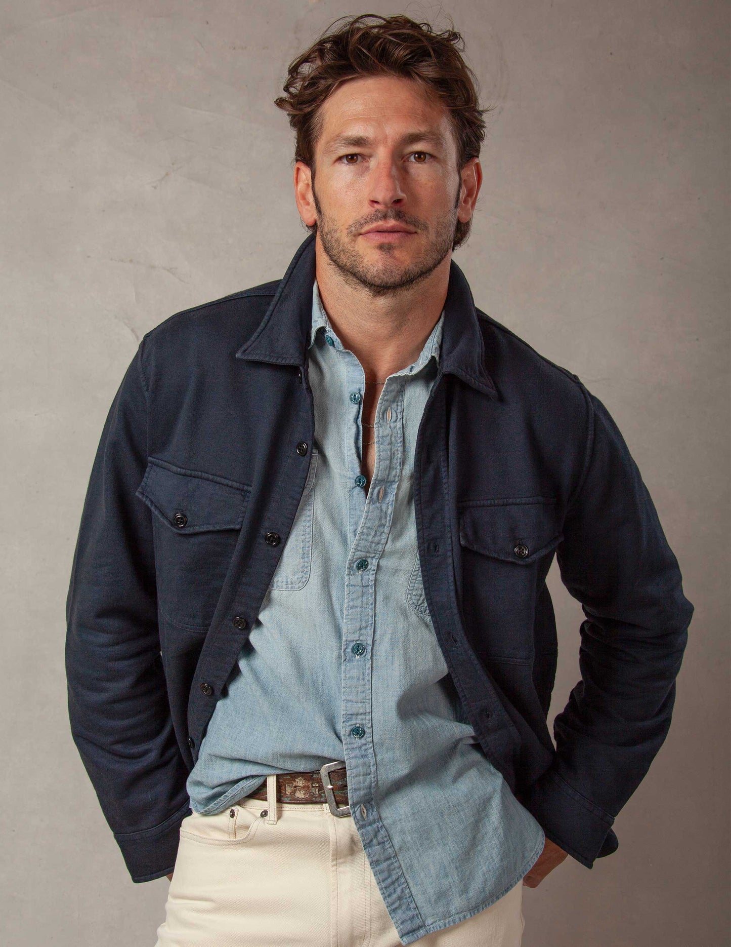 Rivay Albers Indigo Chambray Workshirt