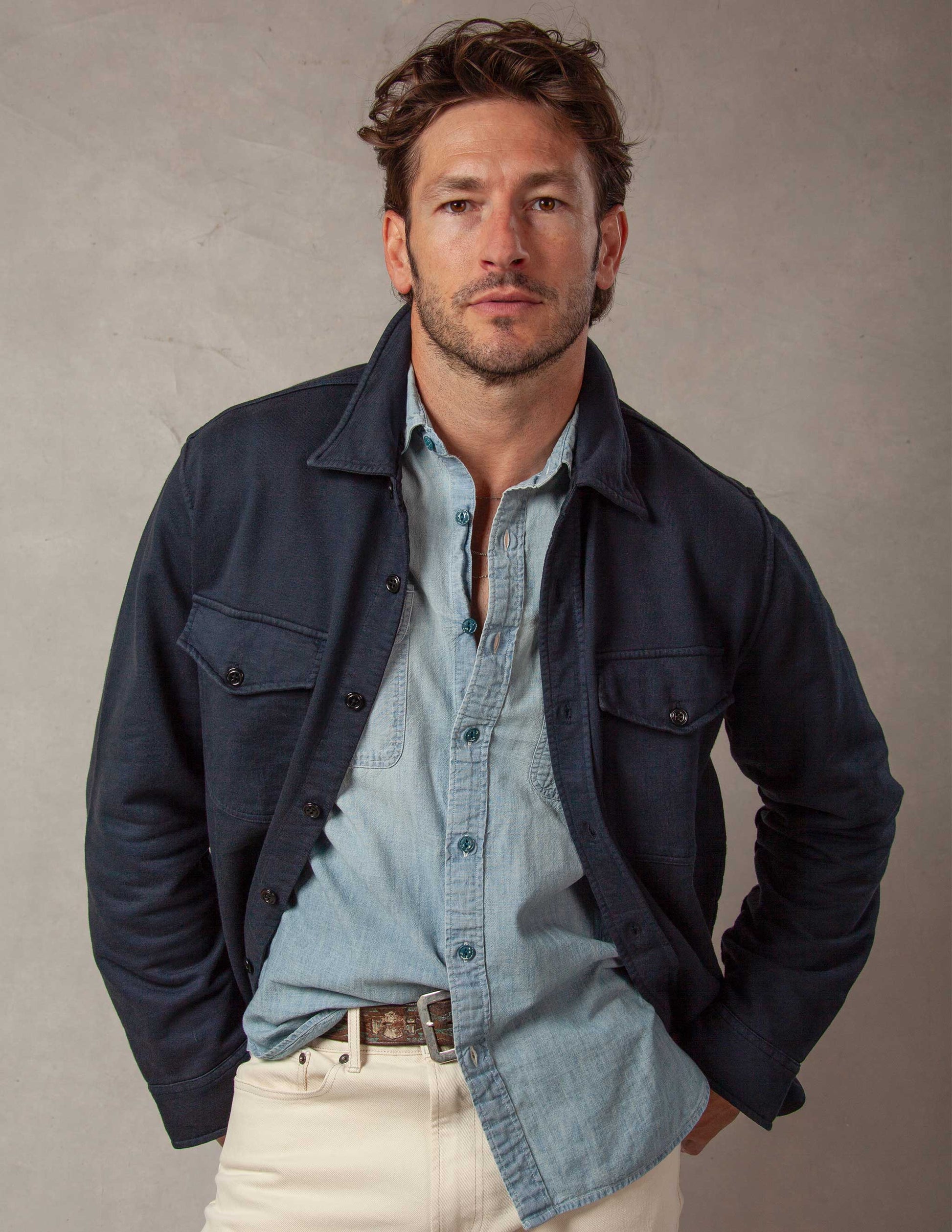 Rivay Albers Indigo Chambray Workshirt