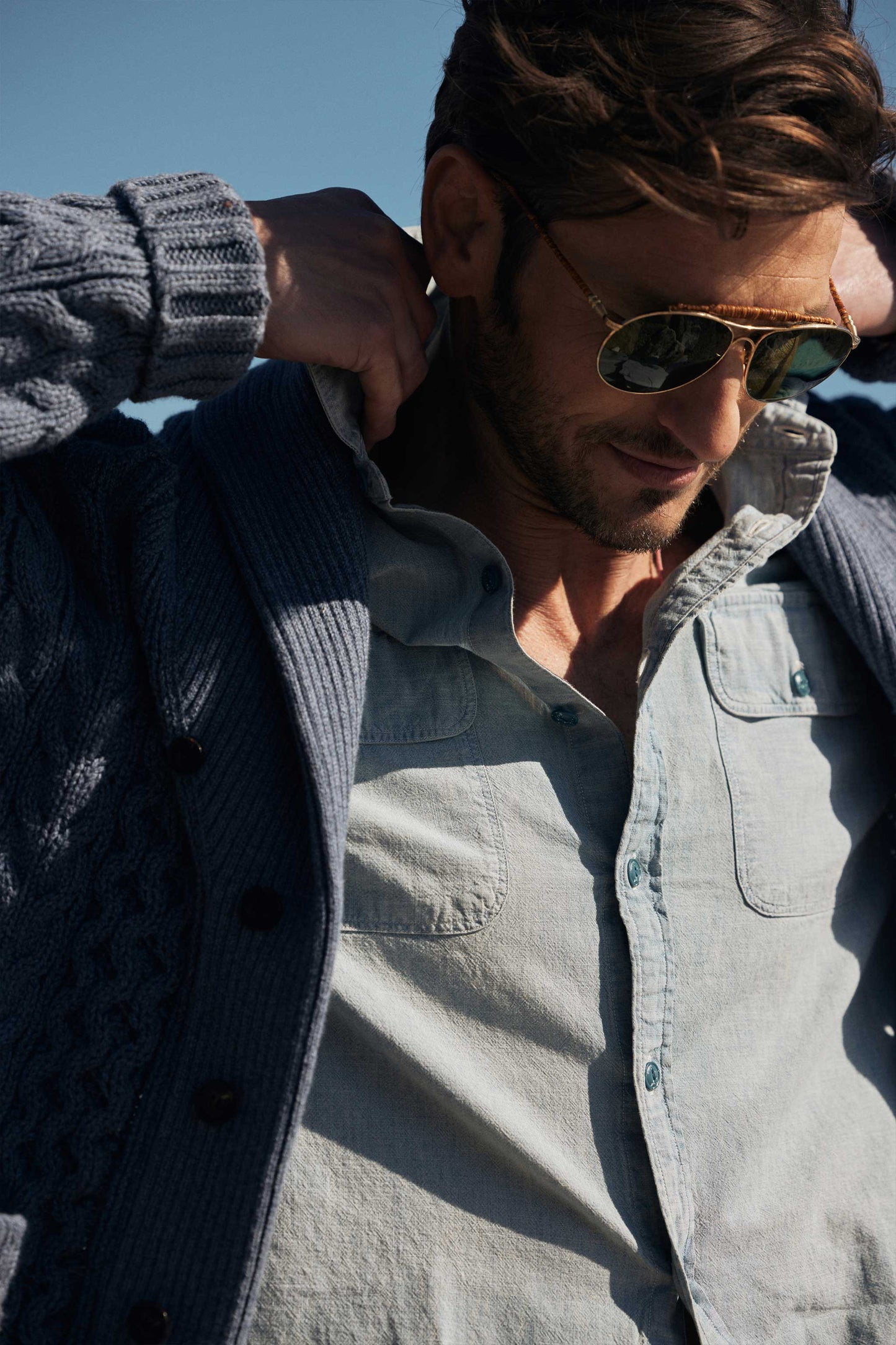 Rivay Albers Indigo Chambray Workshirt
