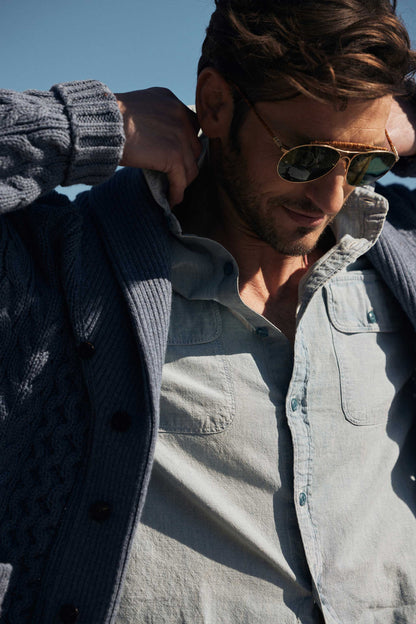Rivay Albers Indigo Chambray Workshirt