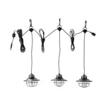 Barebones Edison Pendant String Lights - Antique Bronze