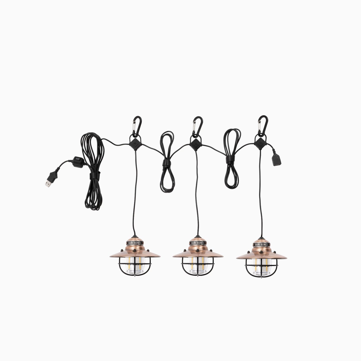 Barebones Edison Pendant String Lights