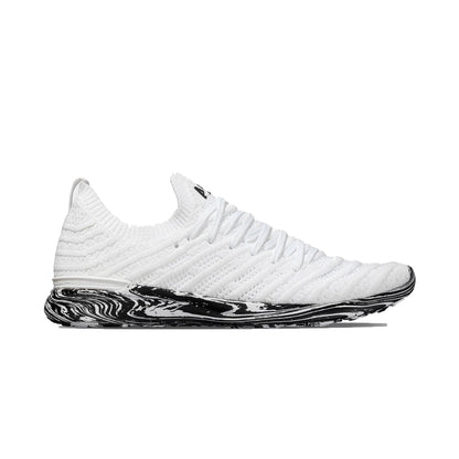 APL TechLoom Wave White Marble Sneakers