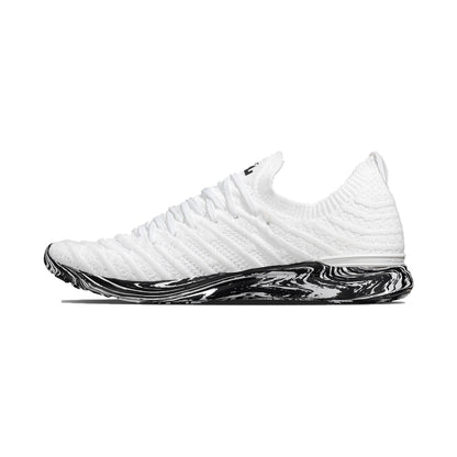 APL TechLoom Wave White Marble Sneakers