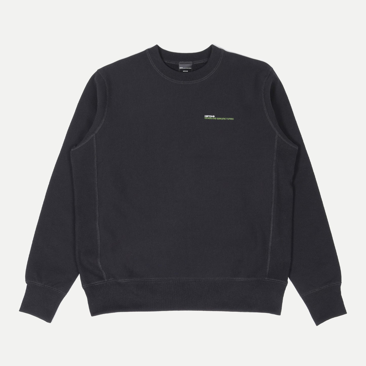DSPTCH Heavyweight Shop Crewneck Black