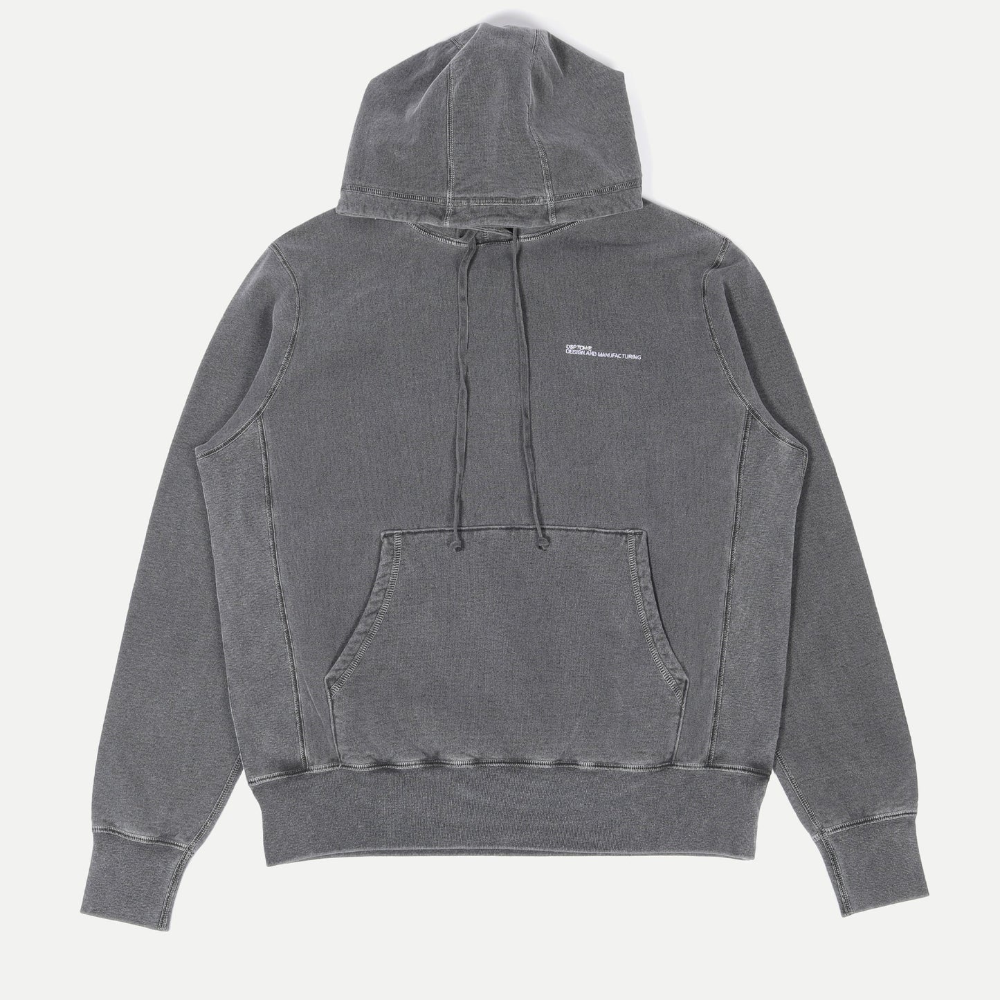 DSPTCH Shop Pullover Hoodie Washed Grey Small