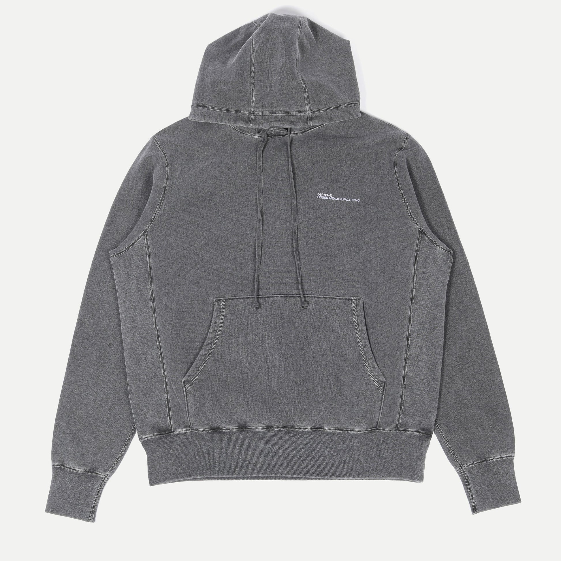 DSPTCH Shop Pullover Hoodie Washed Grey Small