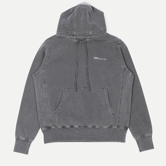 DSPTCH Shop Pullover Hoodie Washed Grey Small
