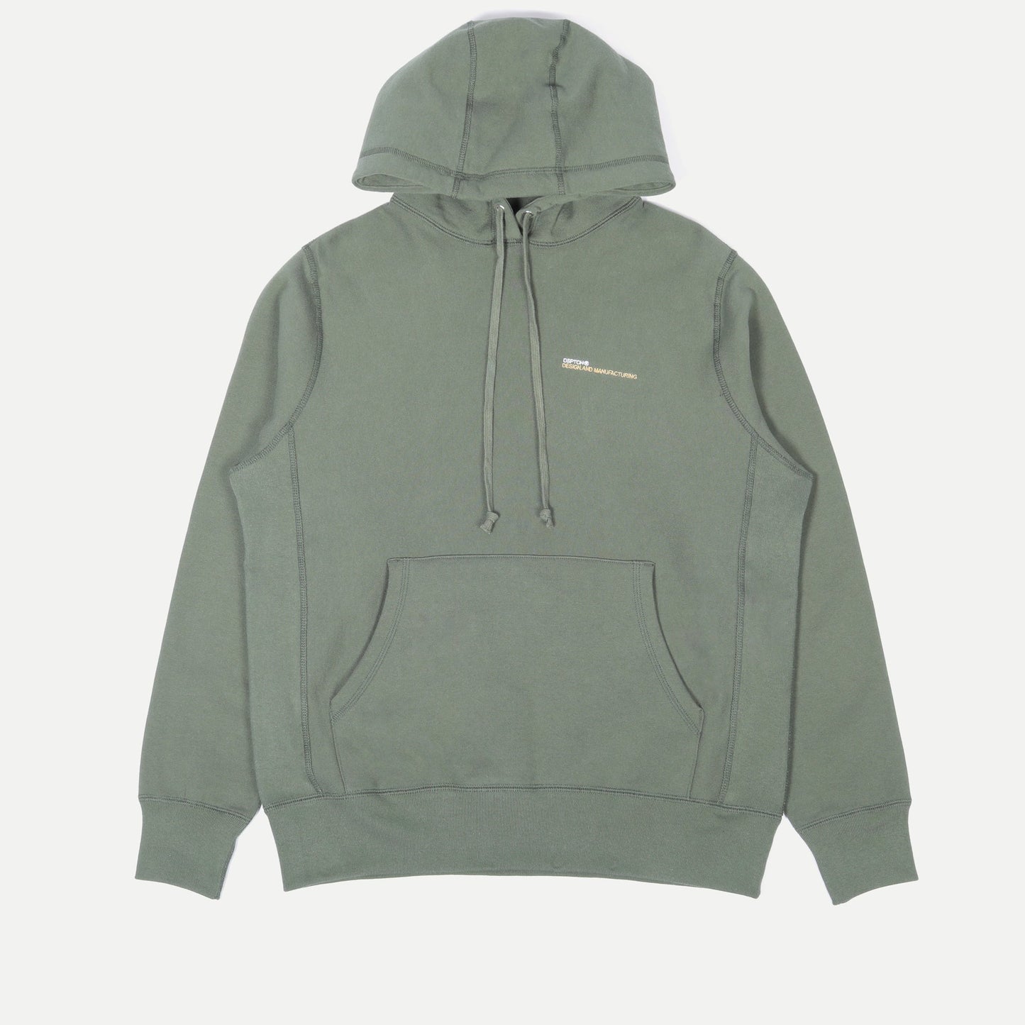 DSPTCH Shop Pullover Hoodie Olive Small