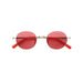 AKILA x The Beatles A-side Sunglasses - Gold / Red