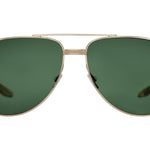 Barton Perreira 007 AVTAK Sunglasses - Gold / Bottle Green (AR)