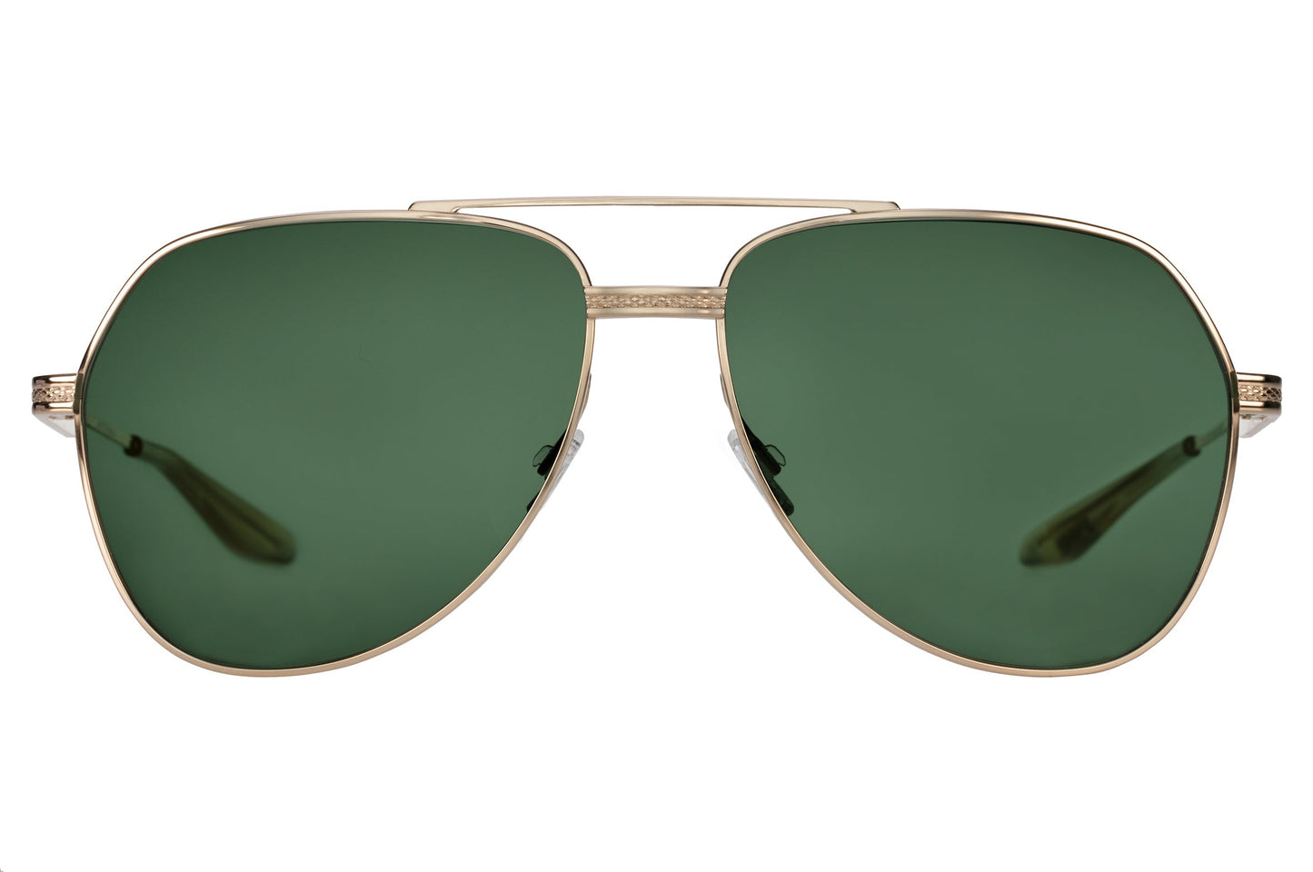Barton Perreira 007 AVTAK Sunglasses Gold Bottle Green (AR)