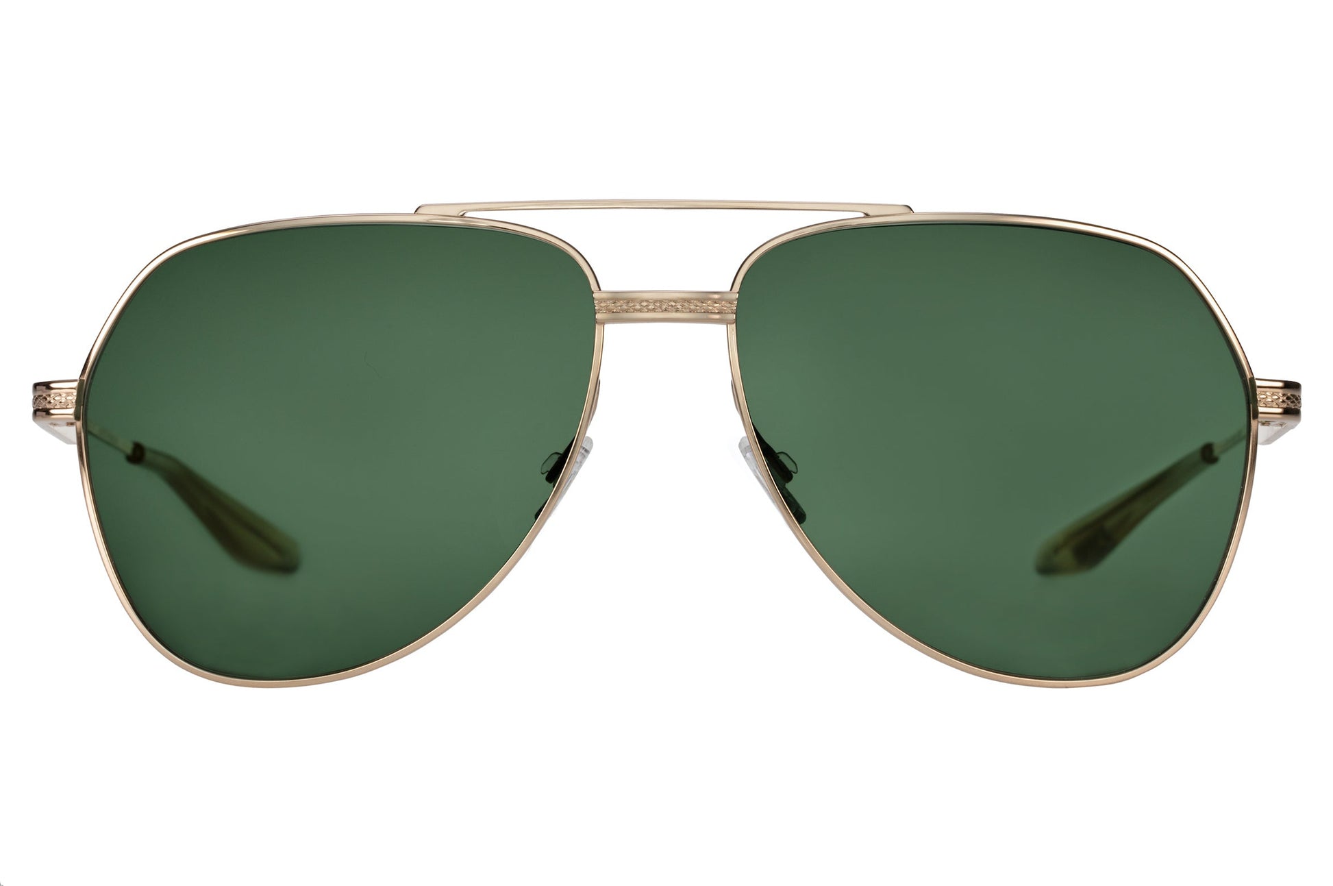 Barton Perreira 007 AVTAK Sunglasses Gold Bottle Green (AR)