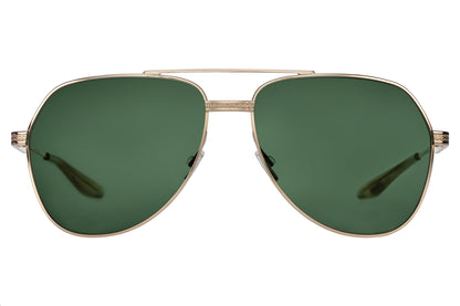 Barton Perreira 007 AVTAK Sunglasses Gold Bottle Green (AR)