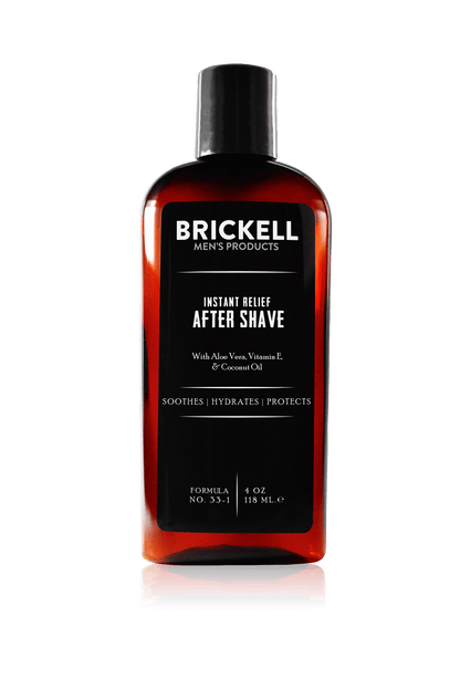 Brickell Instant Relief Men's Aftershave 4 oz