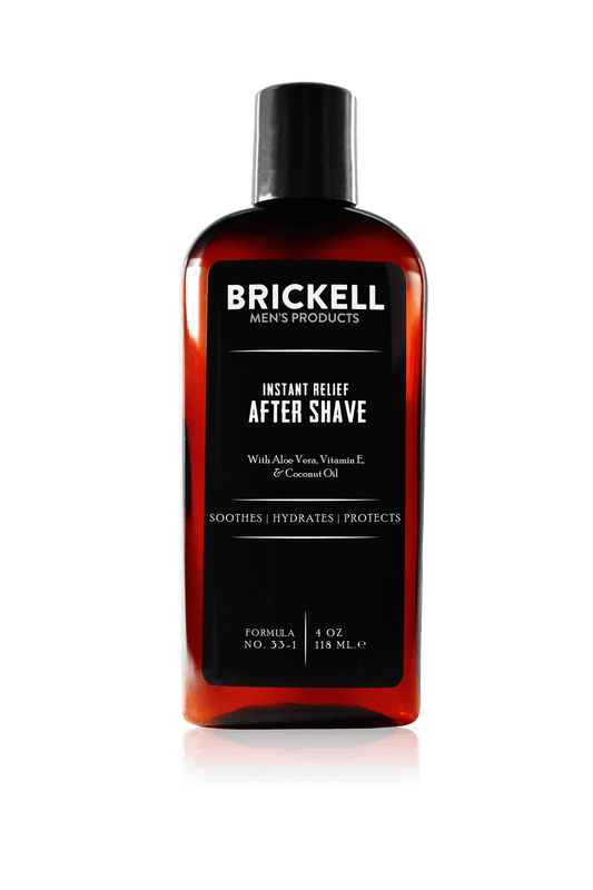 Brickell Instant Relief Men's Aftershave 4 oz