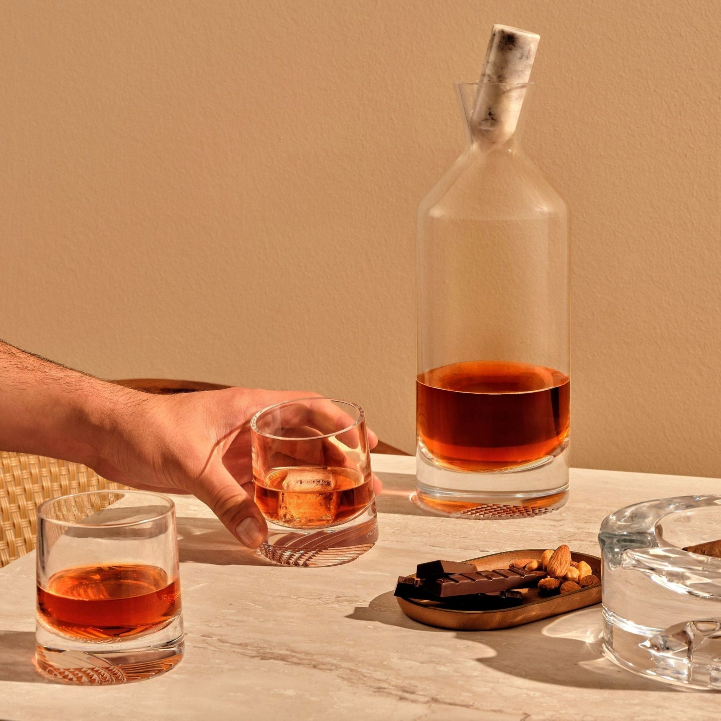 Nude Alba Whiskey Glasses