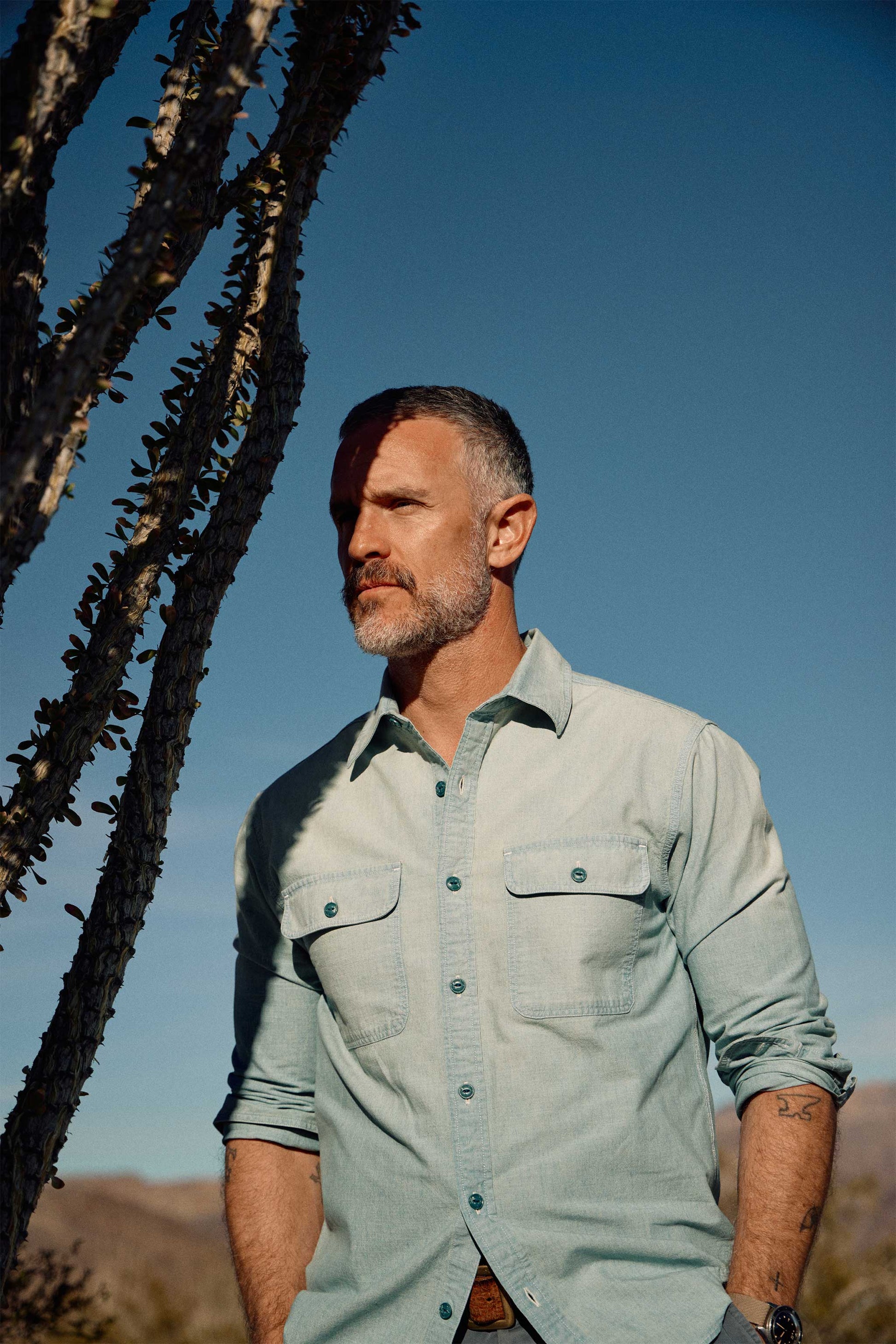 Rivay Albers Indigo Chambray Workshirt