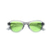 Akila Alias Sunglasses - Grey / Apple Green