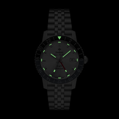 Zodiac Super Sea Wolf GMT Automatic Watch