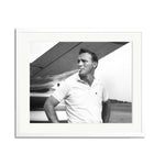 Arnold Palmer Framed Print - White Frame