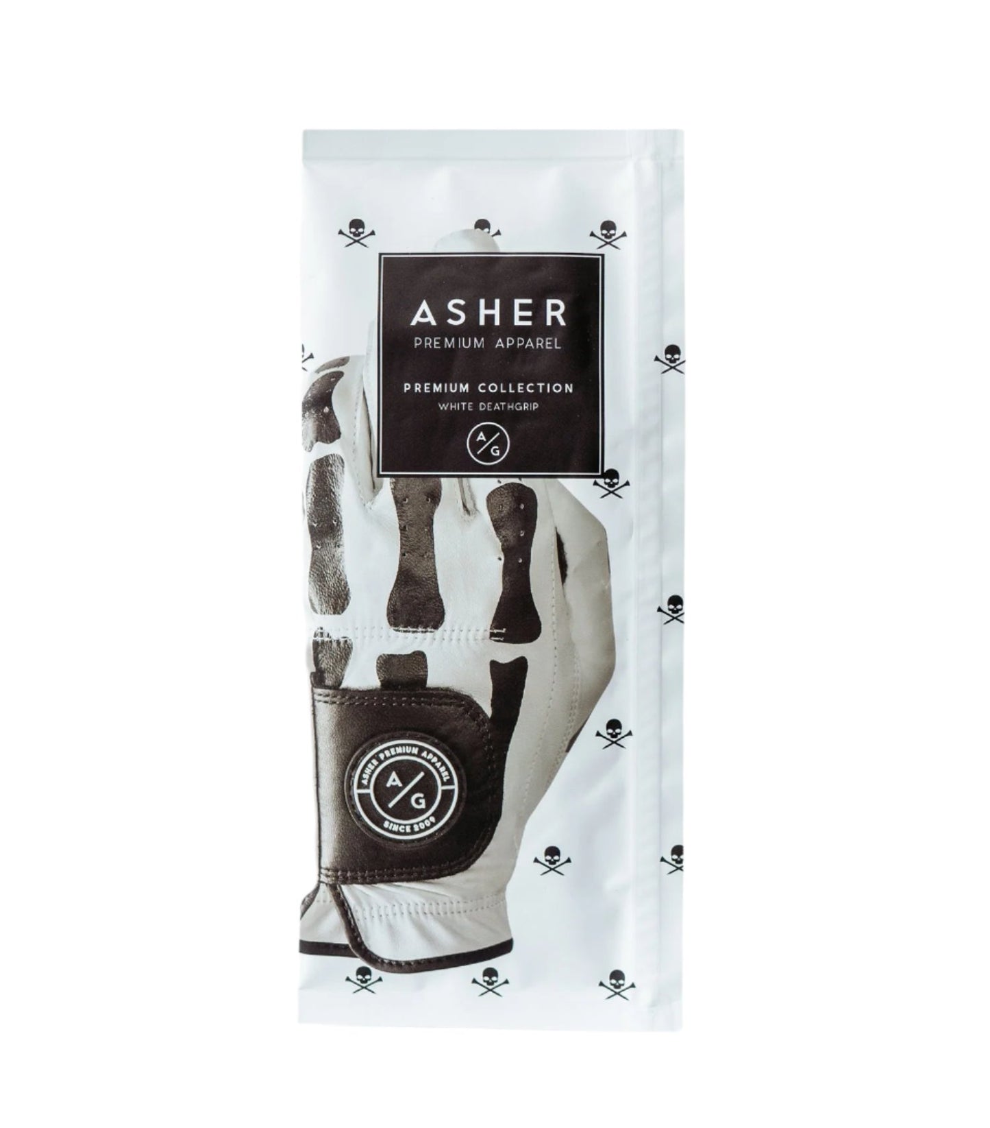 Asher Golf White DeathGrip Golf Glove