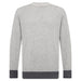 Asher Golf Sero Cashmere Crewneck - Blocked Greyscale