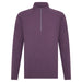 Asher Golf Performance Quarter Zip - Plum