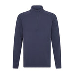 Asher Golf Performance Quarter Zip - Admiral Navy