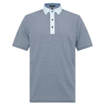 Asher Golf Traverse Polo - Deep Sky