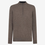Asher Golf Sero Cashmere Quarter Zip - Falcon