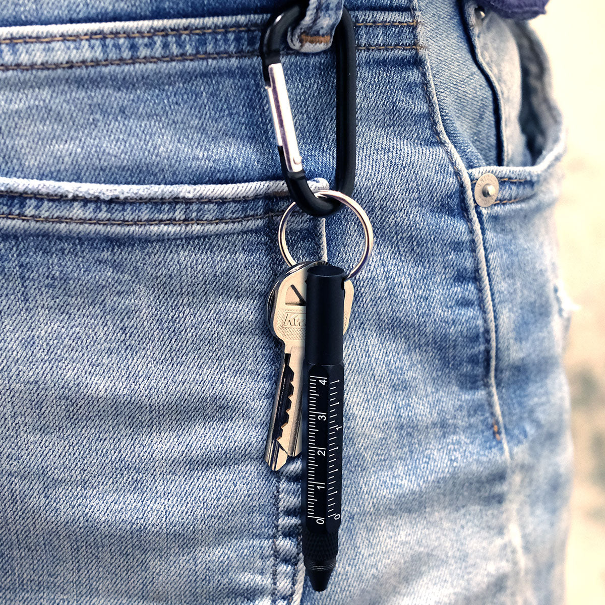 A-Tech Multitool Pen 5-in-1 Keychain