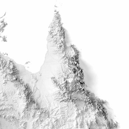 Australia Elevation Map