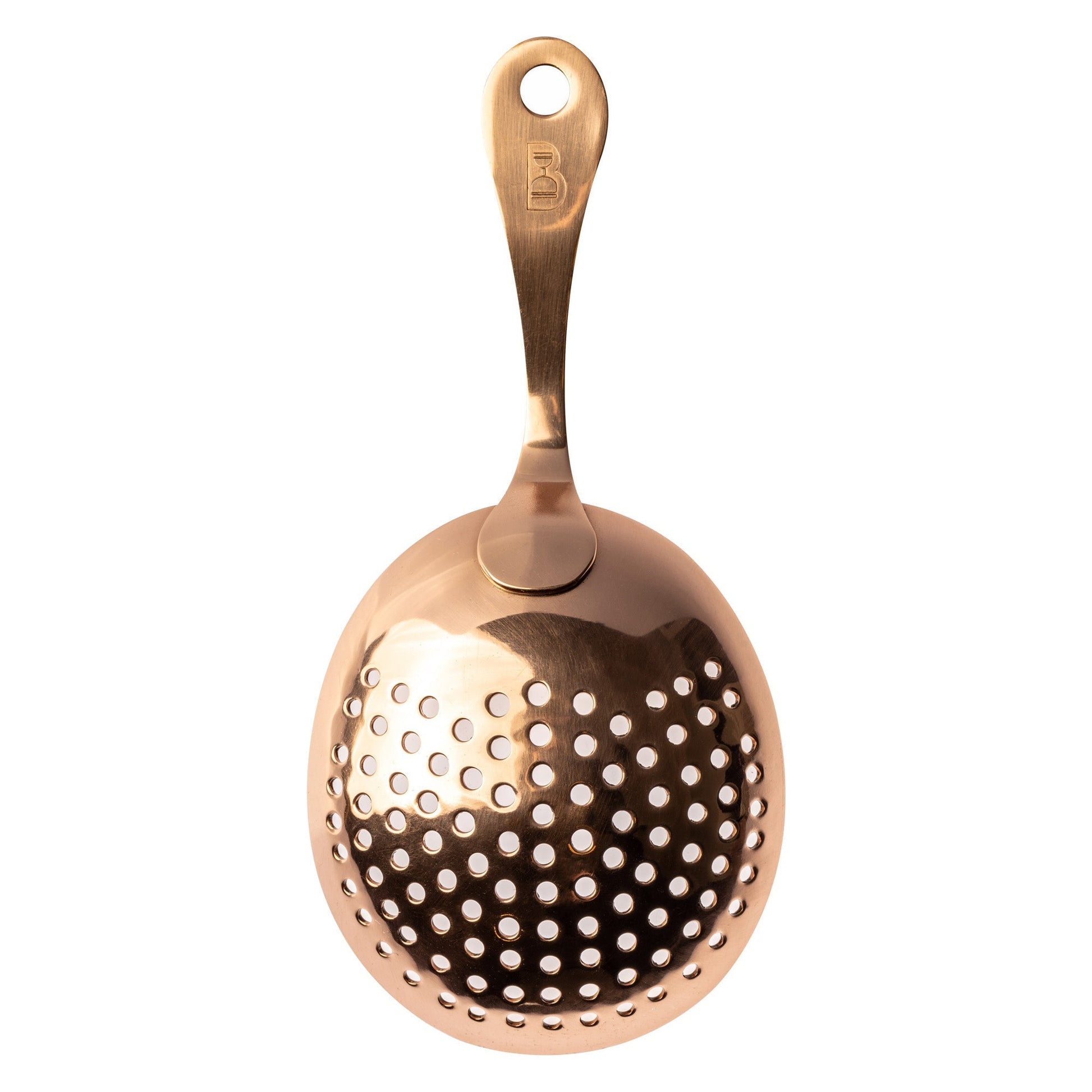 Bull in China Solid Copper and Brass Julep Strainers 100% Copper